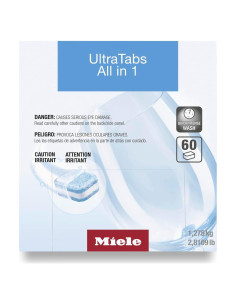 Tabletas para Lavavajillas Miele UltraTab Todo en 1 - 60 Unidades