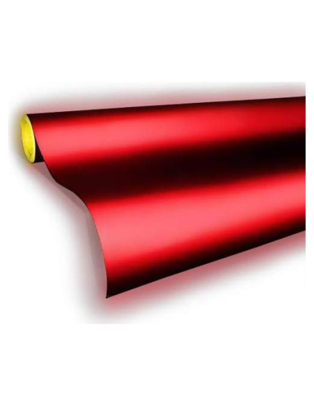 Vinilo Reflectante Gloss Rojo VViViD 3.05m x 1.22m para Autos