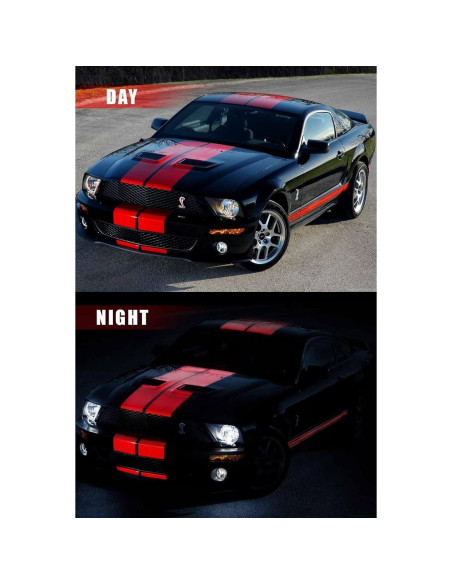 Vinilo Reflectante Gloss Rojo VViViD 3.05m x 1.22m para Autos