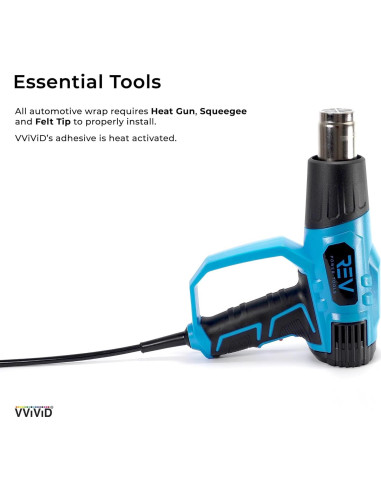 Vinilo Reflectante Gloss Rojo VViViD 3.05m x 1.22m para Autos