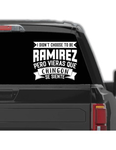 Calcomanía Personalizada para Carro Genérica 25.4x22.2cm 2