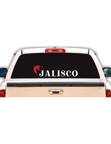 Calcomanías Jalisco México para Autos Trocas Caballo 5x20 cm