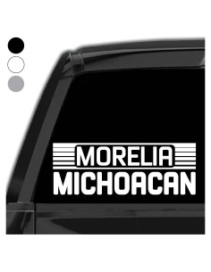 Calcomanía Personalizada de Vinilo para Camioneta - México