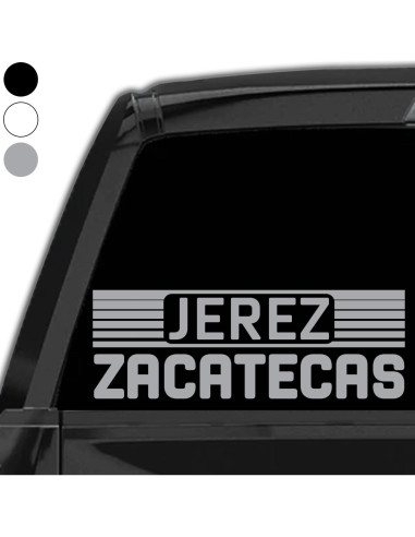 Calcomanía Personalizada de Vinilo para Camioneta - México