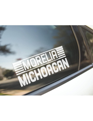 Calcomanía Personalizada de Vinilo para Camioneta - México