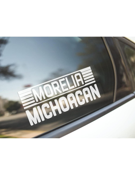 Calcomanía Personalizada de Vinilo para Camioneta - México