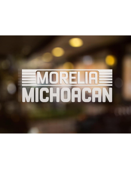 Calcomanía Personalizada de Vinilo para Camioneta - México