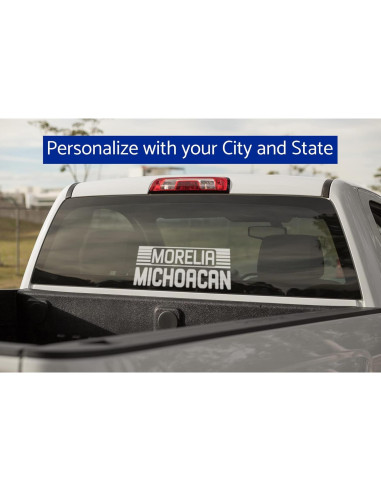 Calcomanía Personalizada de Vinilo para Camioneta - México