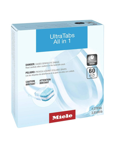 Tabletas para Lavavajillas Miele UltraTabs HyClean 60 Unidades