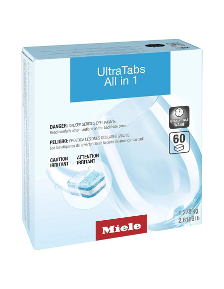 Tabletas para Lavavajillas Miele UltraTabs HyClean 60 Unidades