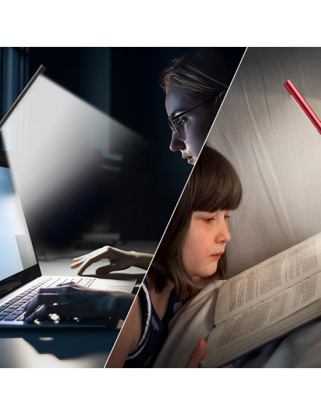 Luz de Teclado USB LED CZBRO 2 Pcs Flexible para Portátil