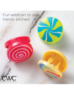 Set de 10 Clips para Bolsas Cook With Color - Herméticos y Divertidos 2