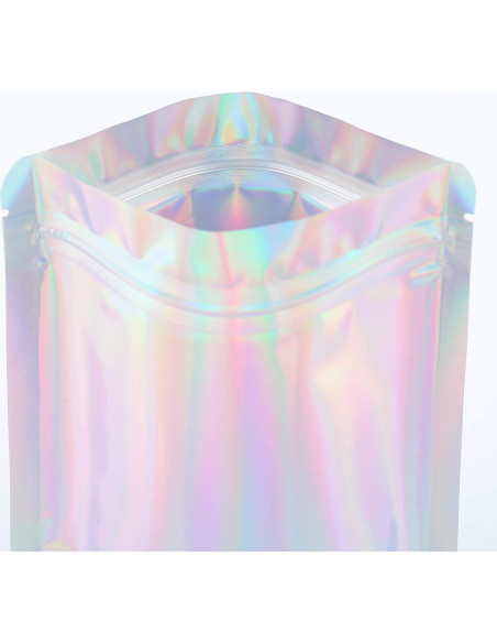 Bolsas de Empaque Reutilizables QQ Studio 14x20cm Holográficas