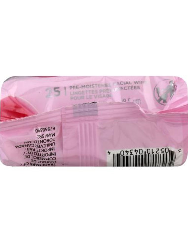 Toallitas Micelares Pond's Rosa Iluminadora 25 Unidades