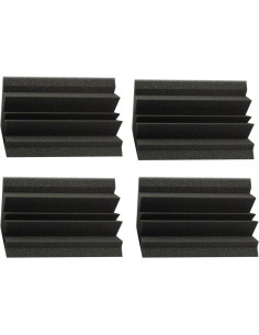 Trampa de Graves Acústica Mybecca 30.48x15.24 cm 4 Pack Carbón 2