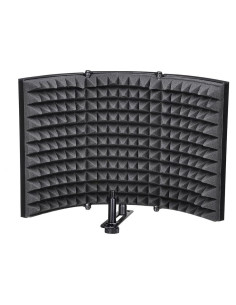 Panel Aislante de Micrófono AW 3 Pliegues 33x24 cm Espuma Acústica