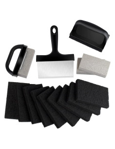 Kit de limpieza 16 Pcs MOWOT para parrilla y plancha