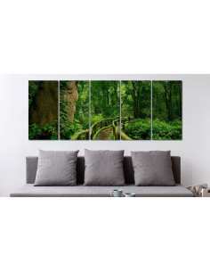 Lienzo Acústico Artgeist Bosque 200x80 cm 5 Piezas 2
