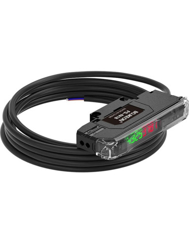 Sensor de Fibra Óptica BOJKEON FS-N18 con Pantalla LED HD