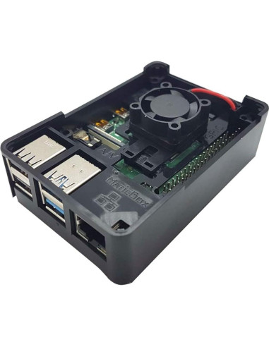 Caja MaticBox4 para Raspberry Pi 4 - Apilable y Montable