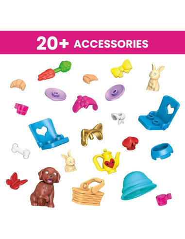 Juego de Construcción Mega Construx Barbie DreamCamper 123 Piezas