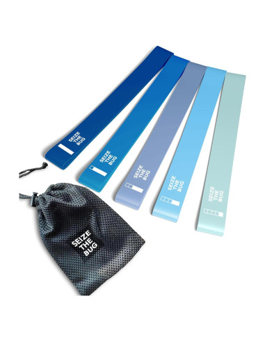 Set de 5 Bandas de Resistencia Loop Seize the Bug - Fitness y Terapia