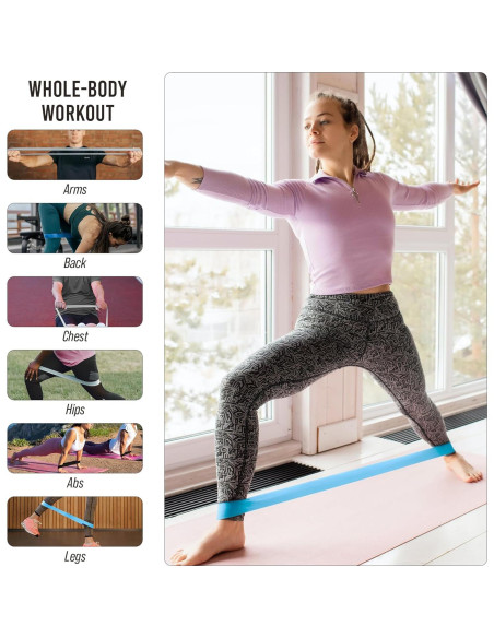 Set de 5 Bandas de Resistencia Loop Seize the Bug - Fitness y Terapia