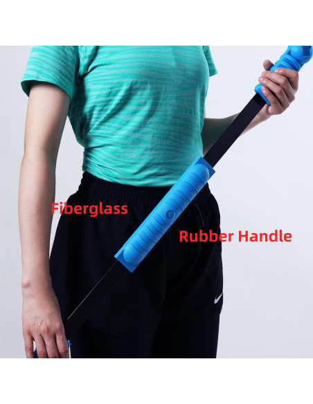 Barra de Ejercicio Elástica ANGLER DREAM 36 x 6.35 cm Azul