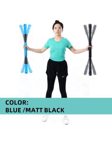 Barra de Ejercicio Elástica ANGLER DREAM 36 x 6.35 cm Azul