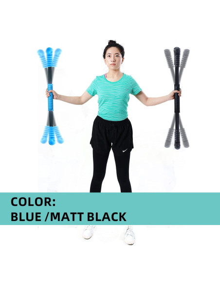 Barra de Ejercicio Elástica ANGLER DREAM 36 x 6.35 cm Azul