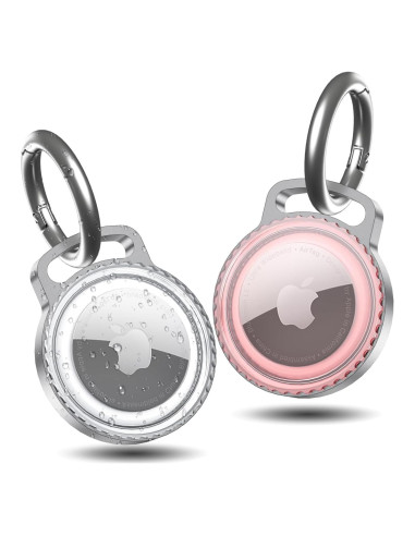 Soporte de Llavero KOBKOD para AirTag - Estuche Impermeable IP68 - Paquete de 2