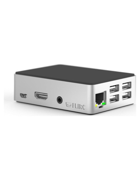Caja Flirc de Aluminio para Raspberry Pi 3 B+ - Plateada