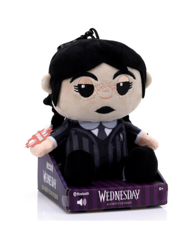 Altavoz de Peluche Bluetooth Bitty Boomers Miércoles 13.97 cm