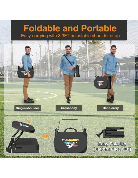 Asientos de Estadio HOPERAN Plegables con Respaldo Rotativo 270