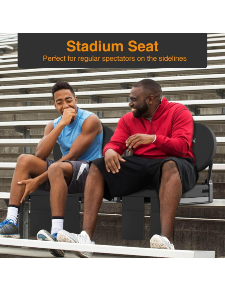 Asientos de Estadio HOPERAN Plegables con Respaldo Rotativo 270