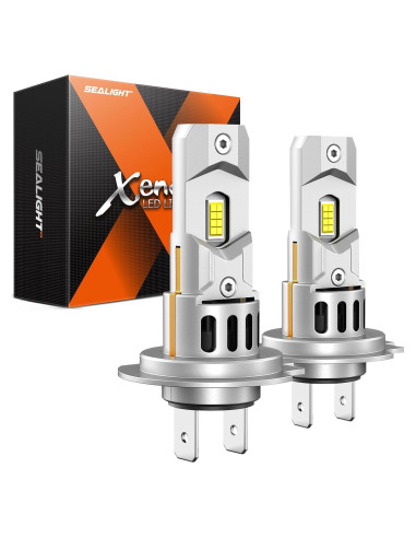 Bombillas H7 SEALIGHT Luz de Niebla 24000LM 6500K Impermeables