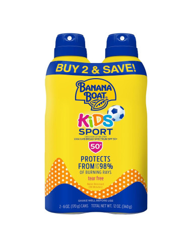 Banana Boat Protector Solar Infantil Spray SPF 50 Doble 340g