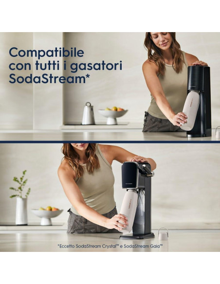 Botella de Metal SodaStream Fizz&go Cool 0.9L Aislada Doble Pared