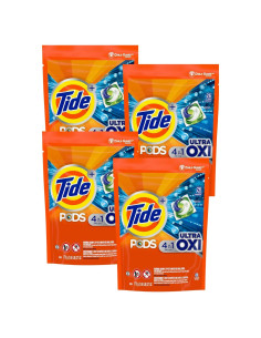 Detergente para Ropa Tide PODS Ultra Oxi 4-en-1 26 Paquetes