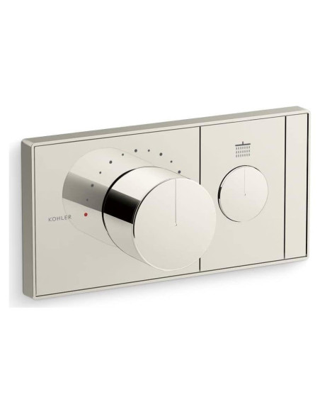 Válvula Termostática Kohler 26345-9-SN Níquel Pulido