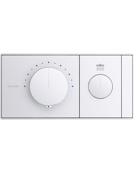 Válvula Termostática Kohler 26345-9-SN Níquel Pulido