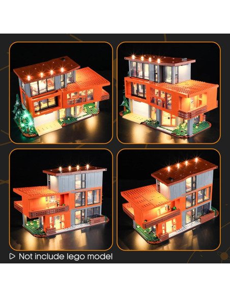 Kit de Iluminación LED LIGHTAILING para Lego 21354 Casa Cullen