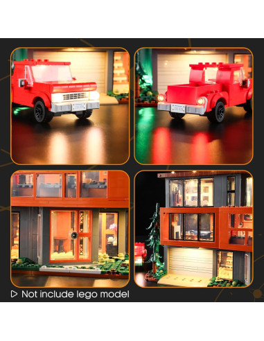 Kit de Iluminación LED LIGHTAILING para Lego 21354 Casa Cullen
