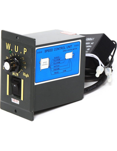 Motor de Engranaje AC 110V 60W Monofásico 0-135RPM 3.8Nm