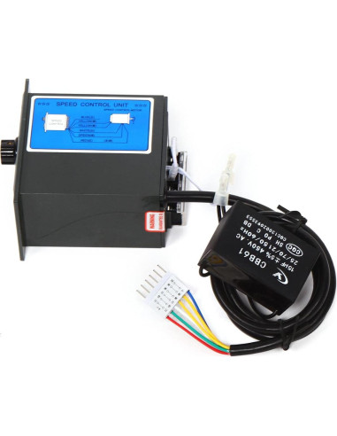 Motor de Engranaje AC 110V 60W Monofásico 0-135RPM 3.8Nm