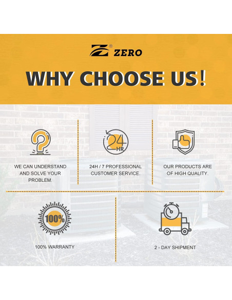 Kit de Arranque Duro Z HS41 para Compresores 1/4-1/3 HP 115V