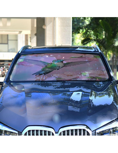 Parasol para Parabrisas de Coche Jihqo 140x70 cm UV Bloqueo