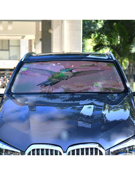 Parasol para Parabrisas de Coche Jihqo 140x70 cm UV Bloqueo