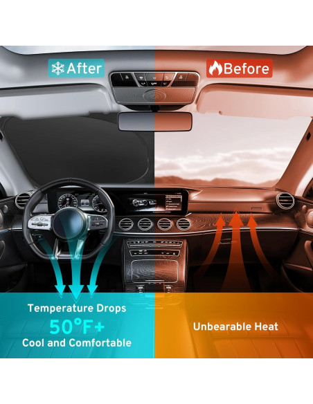 Protector Solar Parabrisas XHRING para Toyota Sienna 2011-2020