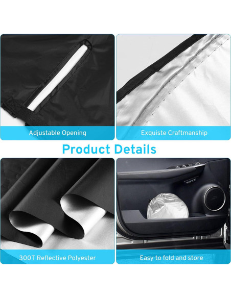 Protector Solar Parabrisas XHRING para Toyota Sienna 2011-2020